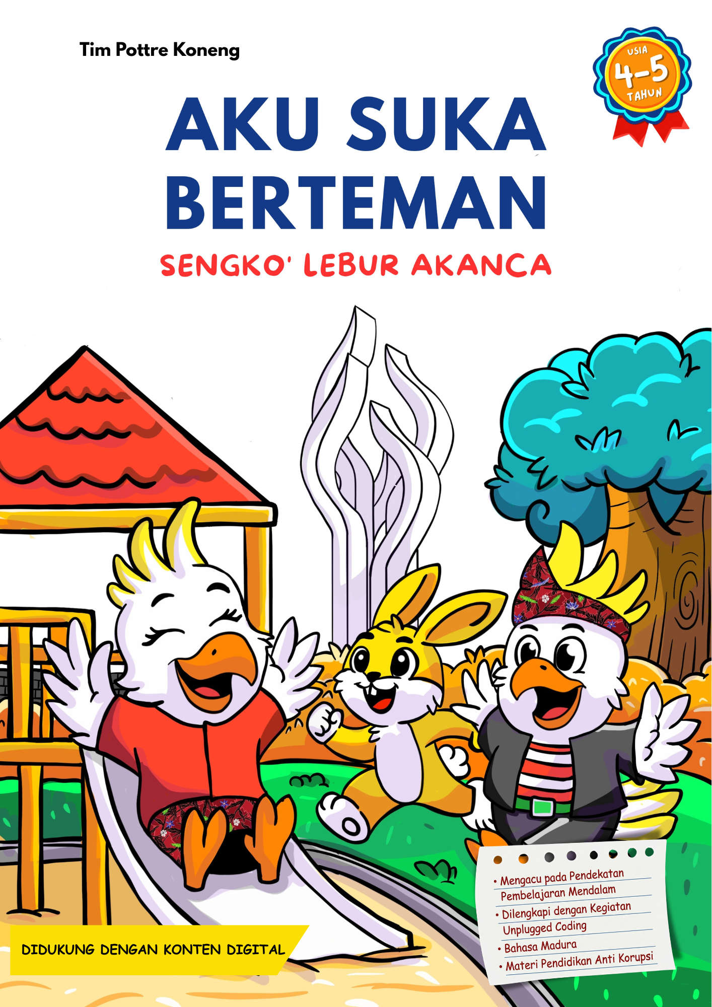 Buku Beka' Tema Aku Suka Berteman