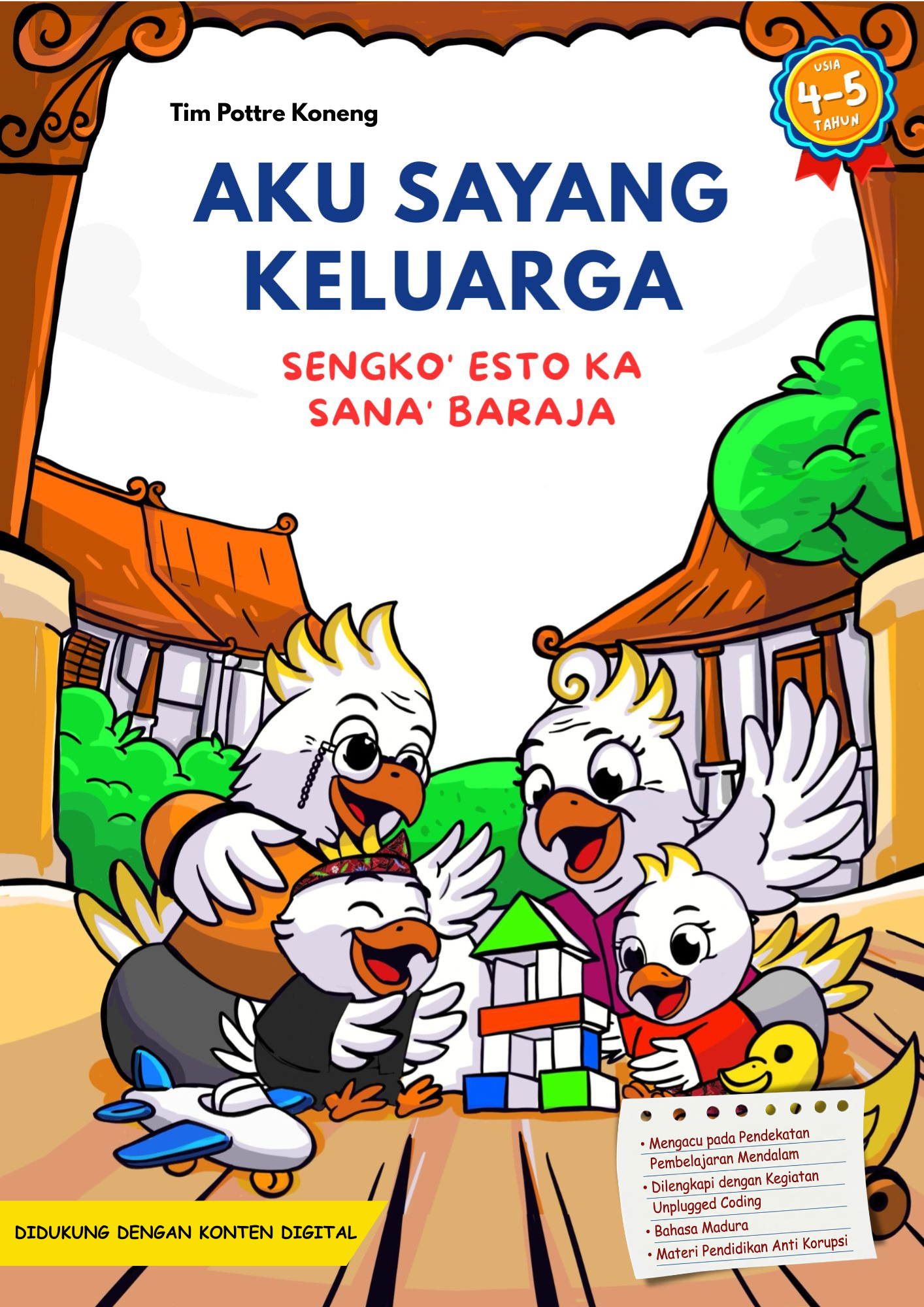 Buku Beka' Tema Aq Sayang Keluarga