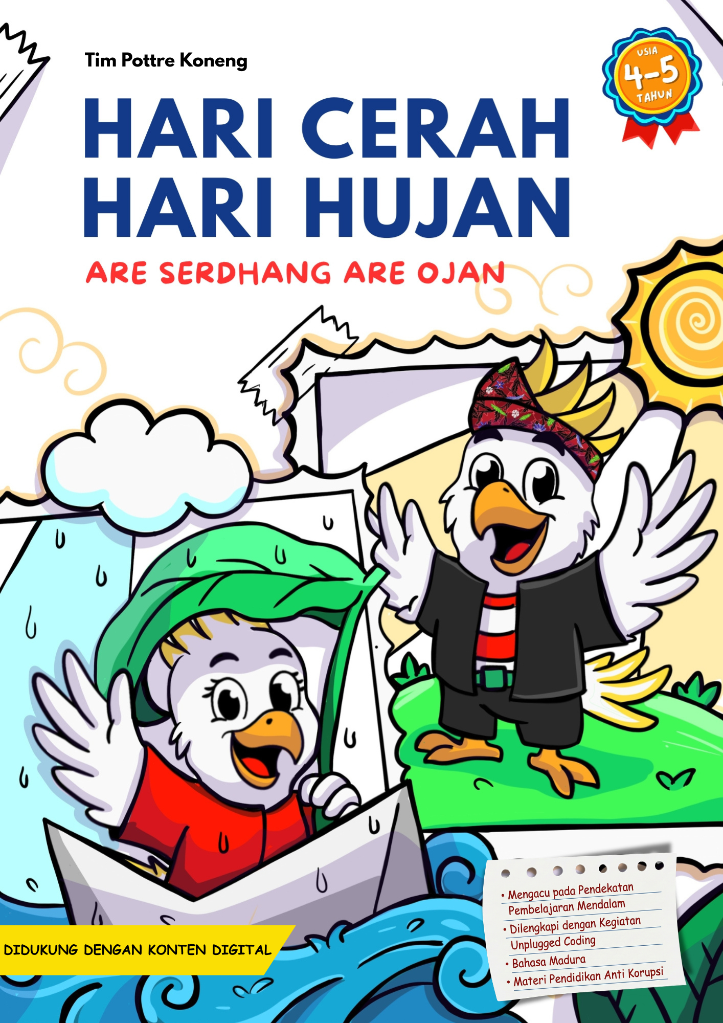 Buku Beka' Tema Hari Cerah Hari Hujan