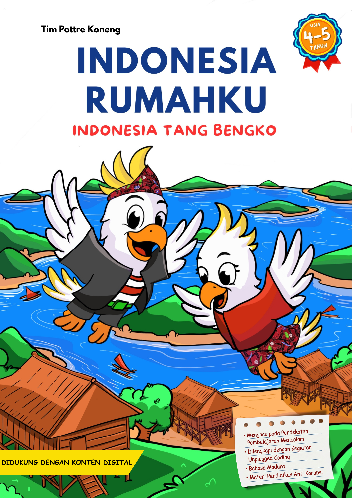 Buku Beka' Tema Indonesia Rumahku